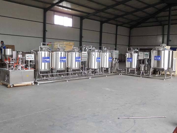 commercial yogurt making machine