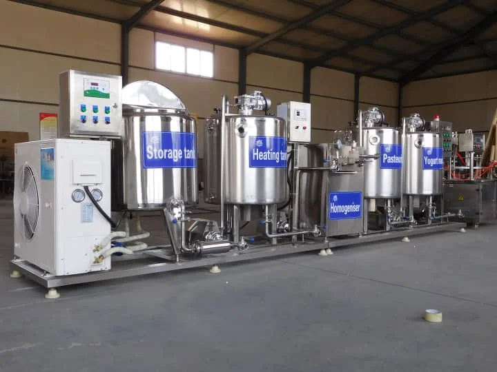 set up a yogurt factory in the UK